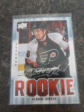 2008-09 Upper Deck MVP Rookie Claude Giroux RC Card# 350