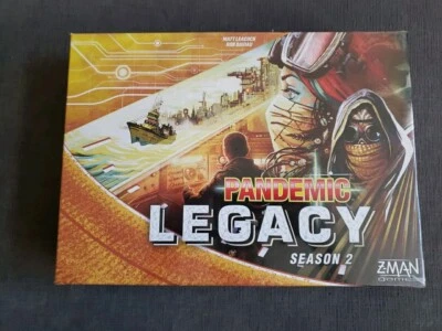 Pandemic: Legacy Season 2 Board Game Yellow Edition Z-Man Games New Sealed 2018 - Image 1 of 4
