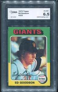1975 Topps #322 - Ed Goodson GMA 6.5 - Picture 1 of 2