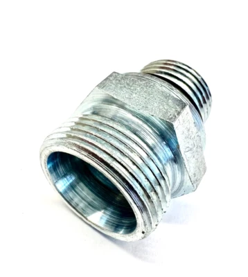 BLAGO Hydraulikverschraubungen Verschraubung GE 18-L R1/2"-ED M 26x1,5 18L auf 1/2" AG