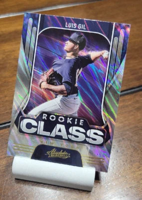 2022 Panini Absolute Baseball - Rookie Class  Lava #RC-15 Luis Gil (RC) - Image 1 of 2
