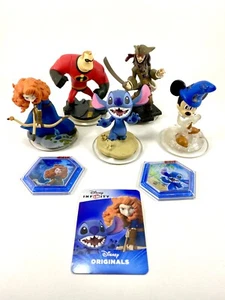 Disney Infinity Disney Originals 5 Figuren Lot mit Heldenkarte & Token Mickey - Bild 1 von 1