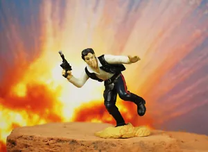 Figura de acción soldado Hasbro Star Wars LFL 1:32 general rebelde Han Solo K1266 X - Imagen 1 de 2