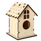 Bird Nest Cage, Parrot Cage Toy, Nest Nesting Box Unassembled DIY Hideouts Craft