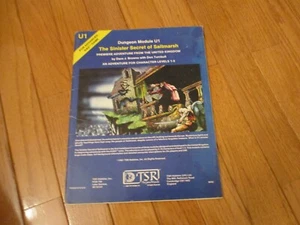 AD&D D&D U1 The Sinister Secret of Saltmarsh - Picture 1 of 1
