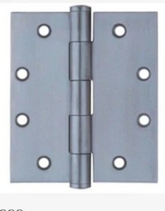 2x ( 1 pair ) Door Hinges fixed pin 100 x 75 x 2.5 mm SUS304 Stainless steel - Picture 1 of 1