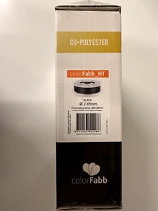 ColorFabb HT Black 3d Print filament 2.85mm for Ultimaker printer - Picture 1 of 3