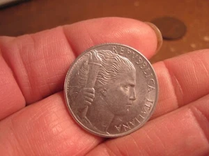 ITALY 1949, 5 LIRE, FREE SHIPPING (#837B) - Picture 1 of 2