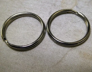 2cm 20mm Lug Connector Metal Split O-Rings hoop ring for camera shoulder strap  - Picture 1 of 4