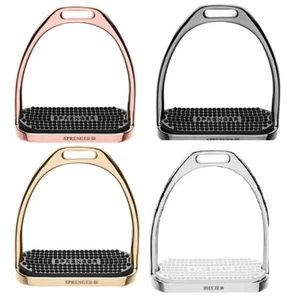 Sprenger Fillis Stirrups Stainless Steel Silver, Anthracite, Gold, Rose G 44244 - Picture 1 of 9