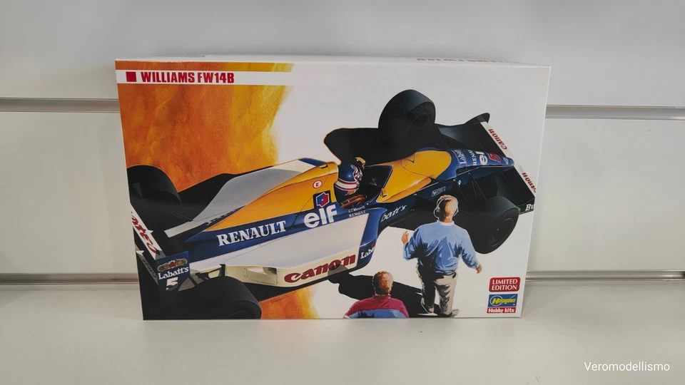 Williams FW14B Mansell - Patrese Formula uno modellino kit 1-24 hasegawa 20719 - Immagine 1 di 2