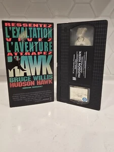 HUDSON HAWK Bruce Willis VHS ** 1991 RCA Home Video FRENCH - Picture 1 of 5