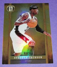 2011-12 Gold Standard STEPHEN JACKSON #74 Platinum Variant/10 San Antonio SPURS
