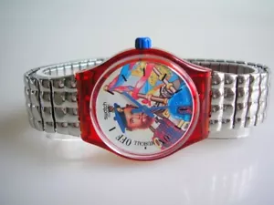 SWATCH MUSICALL-FLEX DUDELSACK - NEUWARE - SUPER GESCHENK FÜR SCHOTTLAND-FANS - Bild 1 von 5