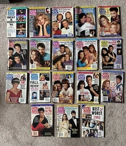 SOAP OPERA DIGEST Magazines- 1992 - EIGHTEEN ISSUES - NO MAILING LABELS - Picture 1 of 22