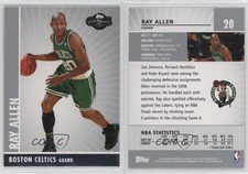 2008-09 Topps Co-Signers Ray Allen #20 HOF