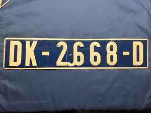 PLACA ÚNICA SENEGAL, ÁFRICA - DK-2668-D - Imagen 1 de 4