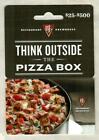 Bj's Restaurant Brewhouse Pan Pizza 2016 Gift Card ( $0 - No Value )