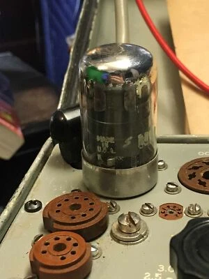 7AG7 TESTED STRONG TV7 84/38 221% Vacuum Tube NOS Valve NU 7AH7 7G7 Radio RF/IF - Изображение 1 из 3