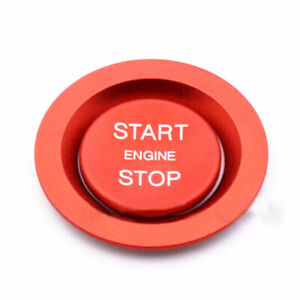 Car Engine Start Stop Button Cover Ring fit for Discovery & Range Rover & Sport