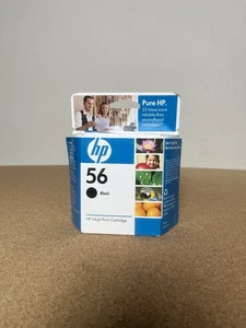 HP 56 (C6656AN) Black Ink Cartridge August 2008 - Picture 1 of 5