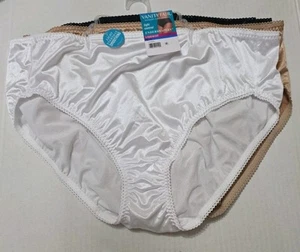 Vanity Fair RADIANT 5XL/12 Light Control UNDERSHAPERS 3 Pack Brief Underwear - Picture 1 of 7