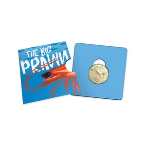 2025 Aussie Big Things 2 - $1 Coin - The Big Prawn - Picture 1 of 4