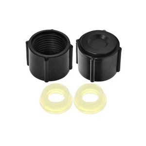 Low Point Drain Seals for RVs 2 Pack for 1/2 Inch Hot & Cold Water Lines - Picture 1 of 8
