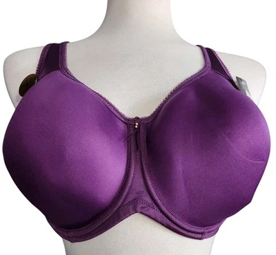 Sujetador camiseta con aros Wacoal Beauty para mujer talla 38 DDD púrpura Foto 1 de 4