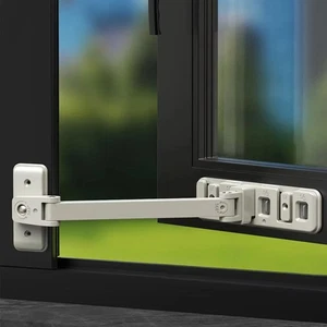 Anti-Falling Baby Safety Lock Windows Limit Holder Horizontal Sliding Windows - Picture 1 of 12
