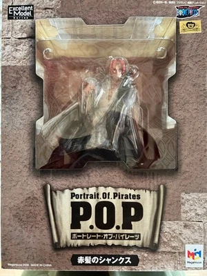 One Piece P.O.P NEO-04 Shanks Figure MegaHouse Portrait.Of.Pirates Japan New - Image 1 of 3