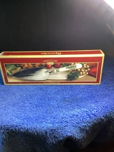 Spode Christmas Tree Kuchenmesser/Servierer Edelstahl Porzellangriff 10 Zoll - Bild 1 von 12