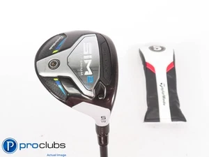 Nice TaylorMade SIM 2 Titanium 19* 5 WOOD w/HC Rogue 110MSI 70 Stiff Flex 445532 - Picture 1 of 4