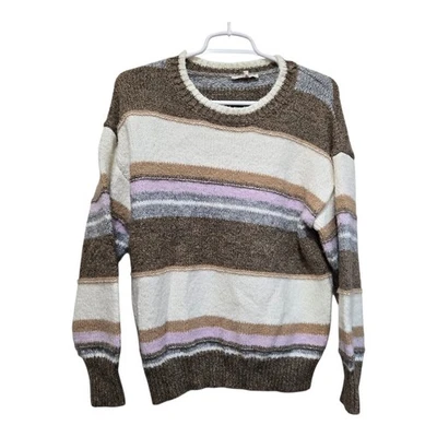Suéter Skies Are Azul Multi Rayas Para Mujer Mediano Foto 1 de 4