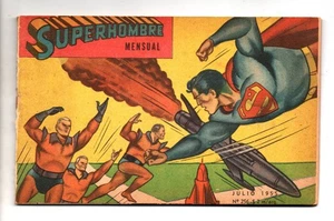 SUPERMAN #256 (Superman #90), Argentina 1955 Muchnik, Superhombre in Spanish - Picture 1 of 5