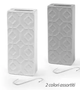 UMIDIFICATORE PER TERMOSIFONE CERAMICA CALORIFERO EVAPORATORE DESIGN 20 CM - Foto 1 di 11
