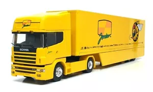 Eligor 1/43 Scale 11325 - Scania Jordan F1 Team Transporter Truck - Yellow - Picture 1 of 6
