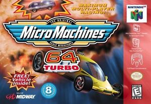 Micro Machines 64 Turbo N64 Top Zustand Schneller Versand