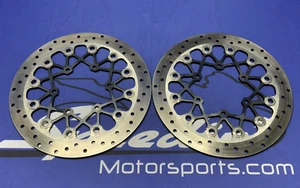Suzuki Front Brake Disc Rotor Set GSXR 600/750 2011-2025 OEM 59210-37H01 - Picture 1 of 24