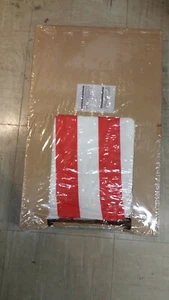 IKEA Covers for KARLSTAD Sofa RANNEBO RED White Striped Fullsize Slipcovers - Picture 1 of 3