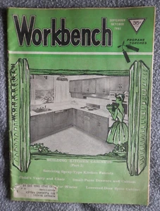 WORKBENCH MAGAZINE SEPTEMBER/OCTOBER 1961 Feature: Building Kitchen Cabinets GC - Imagen 1 de 5