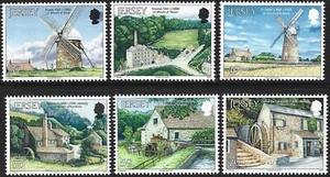 2011 Jersey Sg 1618/1623 Jersey Architecture (1st series) Mills MNH - Picture 1 of 2