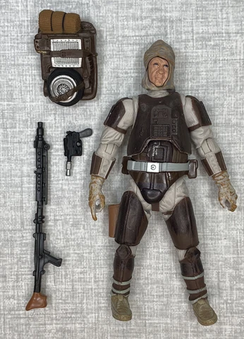 Star Clone Wars 3.75 Vintage Collection DENGAR figure LOOSE VC01 Bounty Hunter Cover