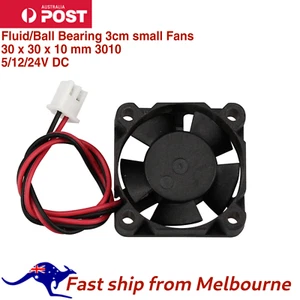 3010 30mm Fan Turbo Ball/Fluid Bearing DC Cooling Fan for 3D Printer AU Stock - Picture 1 of 3