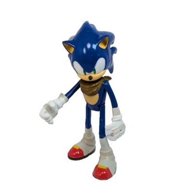 Figura Sonic Boom Running SFX Hedgehog Tomy 7" Light Sound 2012 FUNCIONA Ver Video Foto 1 de 4