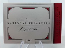 2016 National Treasures Combo Signature Booklet /49 STEPHEN ZIMMERMAN #23 *MINT*