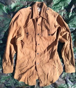 World War II US Officers Copper Colored Regulation Shirt by Yale WWII UNIFORM - Picture 1 of 9