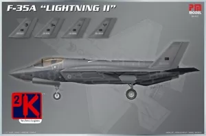PM Model PM-601 - F-35A Lightning II Plastic Kit - 1/72 Scale - T48 - Picture 1 of 9