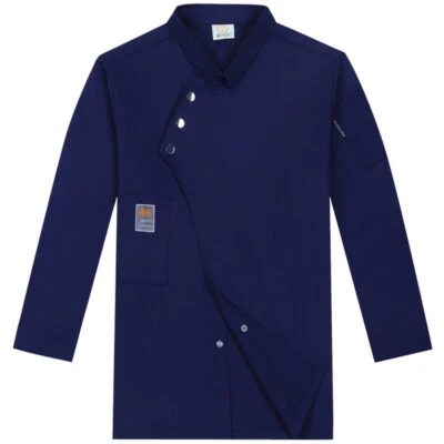 Unisex Chef Jacket Coat Uniform Kitchen Restaurant Long/Short Sleeve Cooking Top - Image 1 of 4