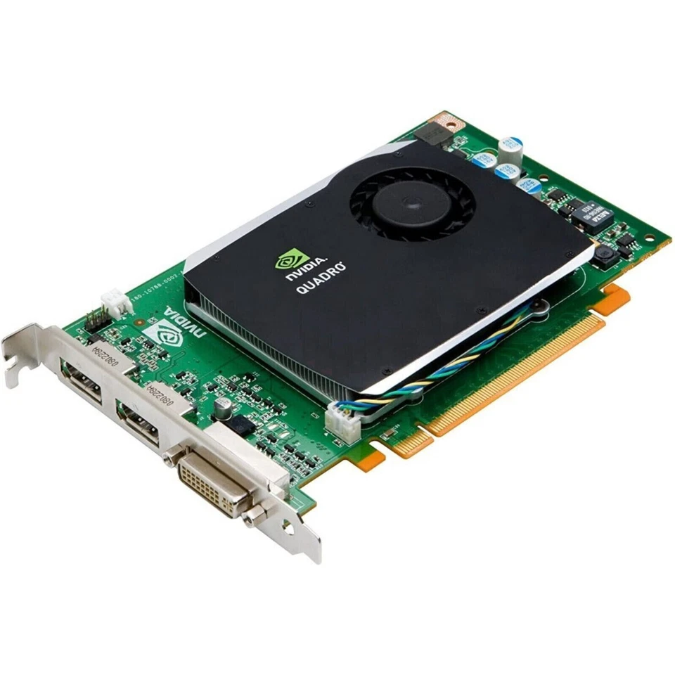 NVidia Quadro FX580 512MB GDDR3 DVI-I Dual DisplayPort PCI-E 2.0 Graphics Card - Image 1 of 1